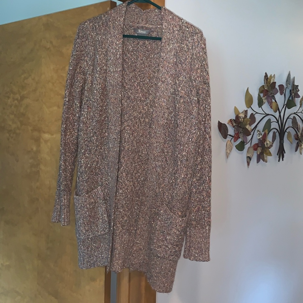 Multicolor long cardigan